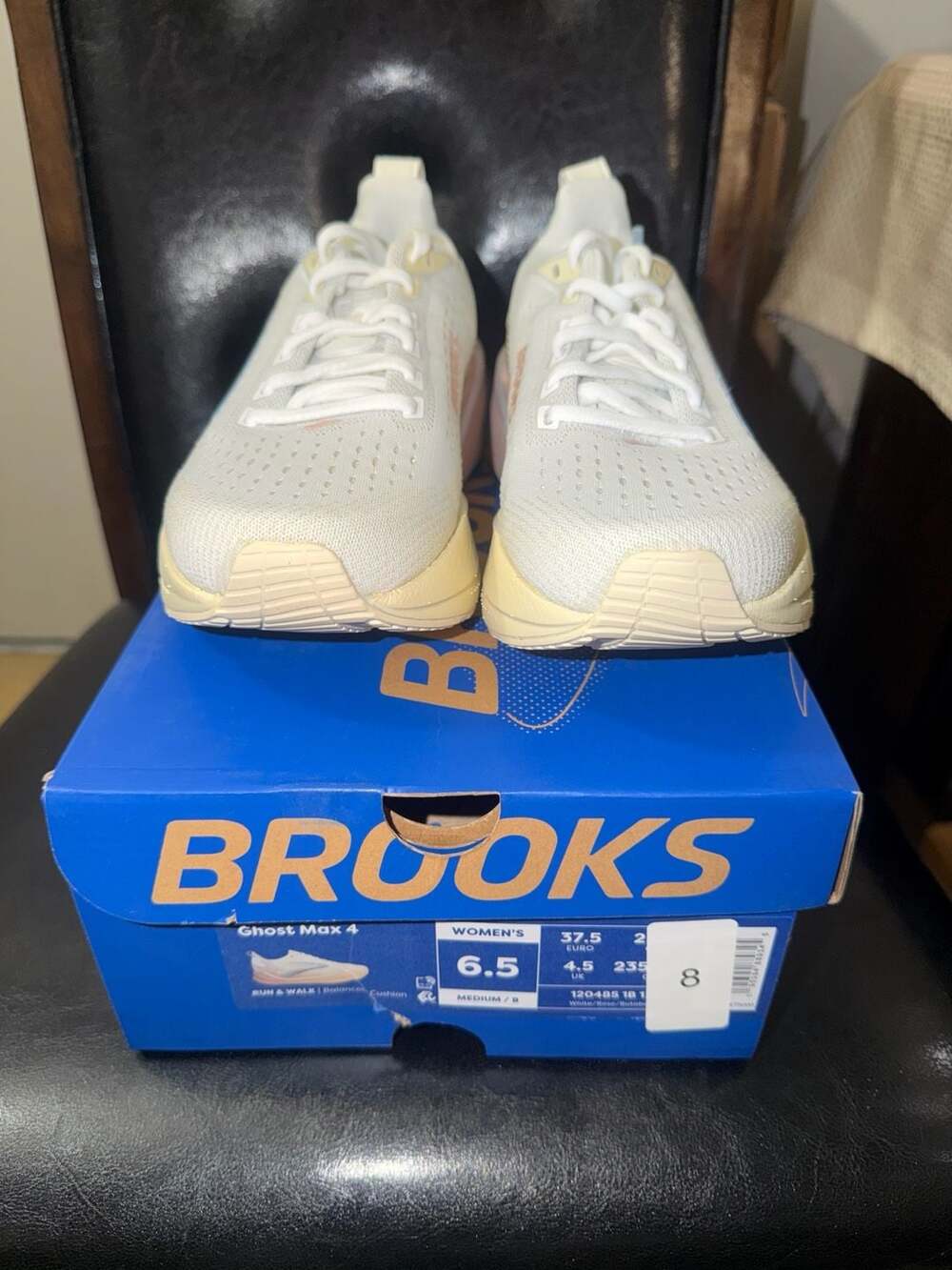 Brooks Ghost Max 4 Women's Running Shoes - Arctic Wolf/Rose/Coconut